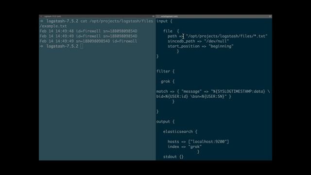 Utilizando o GROK e o KV Plugins no Logstash смотреть онлайн