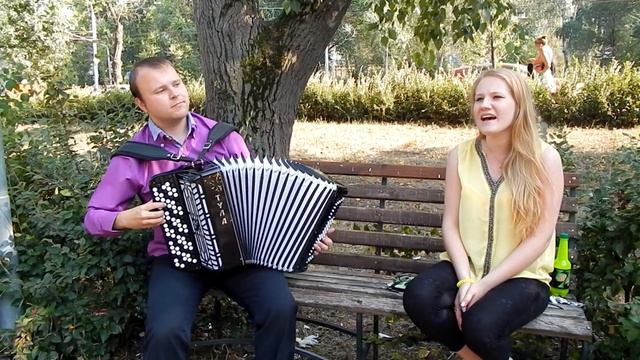 Ангелина Василевская и Павел Сивков - "Ой, у вишневому саду" (Казань, 2016) смотреть онлайн