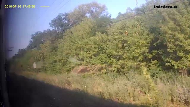 Train Ride. Belgorod - Kursk
