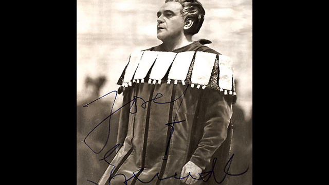 Josef Greindl sings "Dormirò sol nel manto mio regal" from Verdi's Don Carlos (live, in German) смотреть онлайн