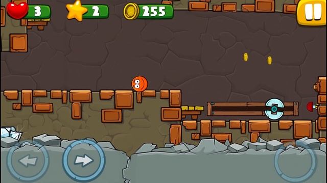 Red ball The lost islan‪d - Gold Mine All Levels (iOS) смотреть онлайн