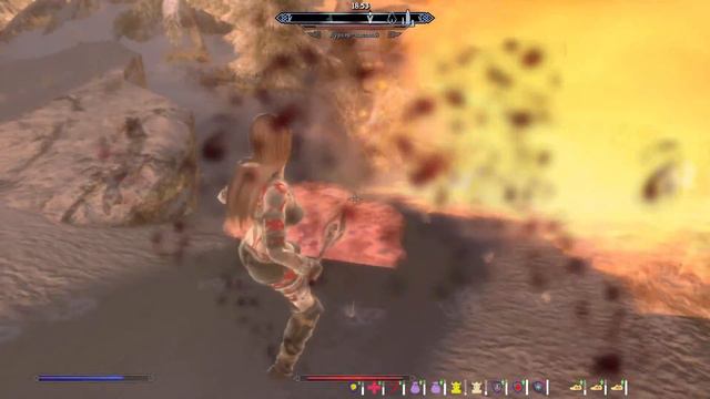 Skyrim Special Edition.Сборка SLMP SSE.Приключения Рыжей на Легенде#64:Судьба СкааловОчищение Камне