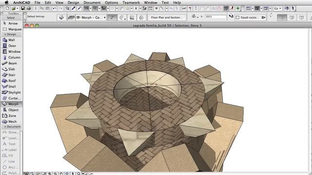 Classics modeled in ArchiCAD - The Sagrada Familia - Passion Towers [extended cut] смотреть онлайн