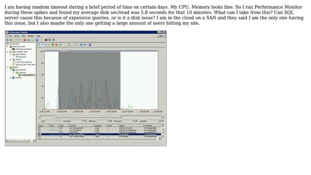 DevOps & SysAdmins: SQL Server Timeout issues at random times causing performance degradation смотреть онлайн