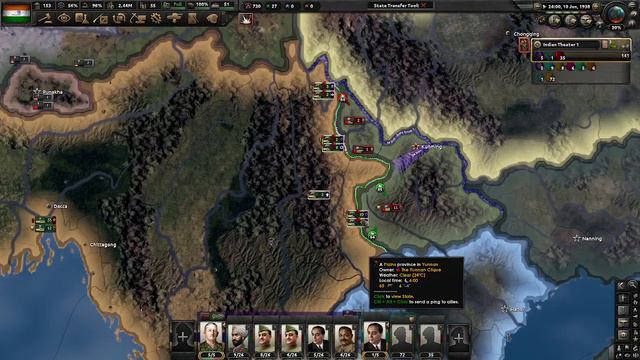 Hearts of Iron 4 = (India) Nezastavujeme. Yunan je náš a problémy s Pakistanom. #4 смотреть онлайн