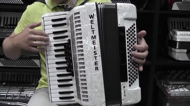 Катюша урок на аккордеоне/Katusha accordion lesson. смотреть онлайн
