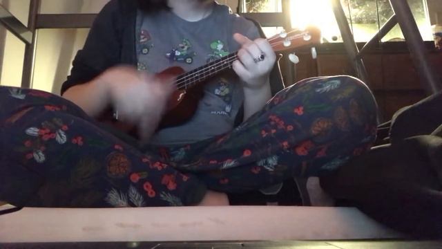 Fly me to the Moon Ukulele Cover смотреть онлайн