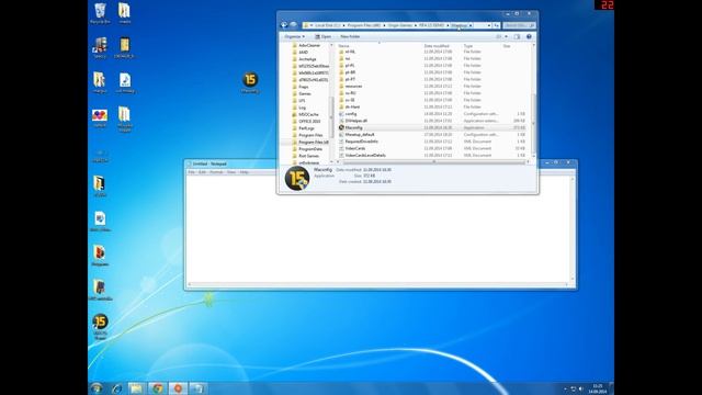 FIFA 15 Demo FIFACONFIG.EXE error смотреть онлайн