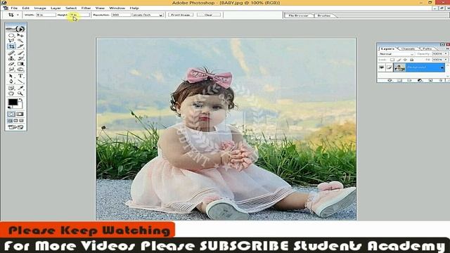Explaining Crop Tool in Adobe Photoshop - Part-3 || Urdu смотреть онлайн