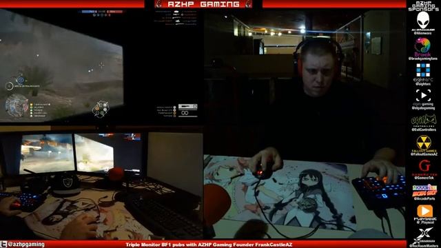 FrankCastleAZ Plays: Battlefield 1 #001 (triple monitor) смотреть онлайн