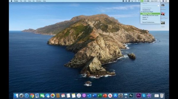 Mac Screen Recording using BlackHole and QuickTime player