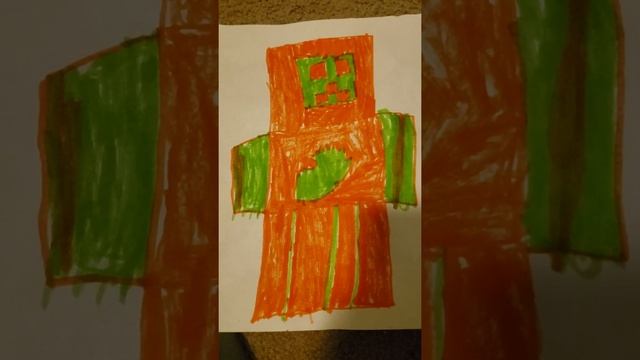 Fire creeper minecraft skin idea смотреть онлайн