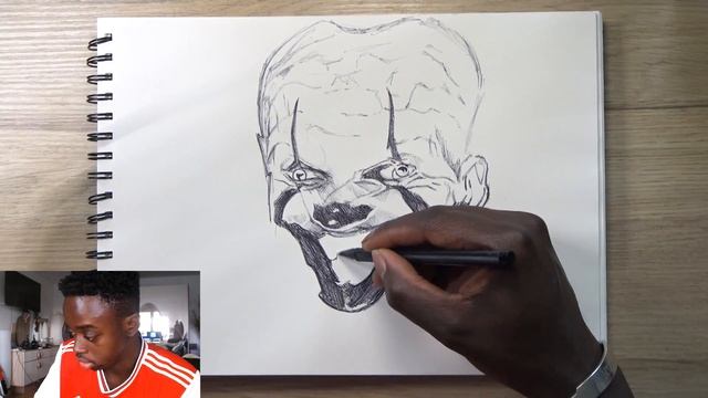 Let's Sketch PENNYWISE THE DANCING CLOWN - IT CHAPTER 2 | DeMoose Art смотреть онлайн