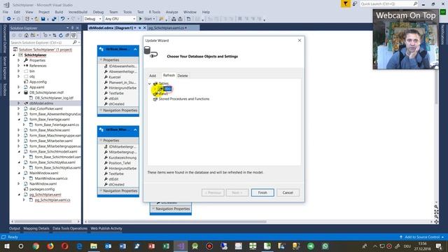WPF EF Update Model afte Rename Table Fields смотреть онлайн