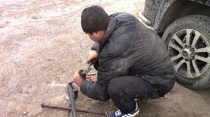 Замена сайленблоков в тяге панара УАЗ Патриот! Почти в полевых условиях!