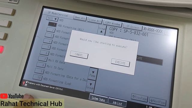 How To Clear Error Code SC865-01in Ricoh Mpc2050 смотреть онлайн