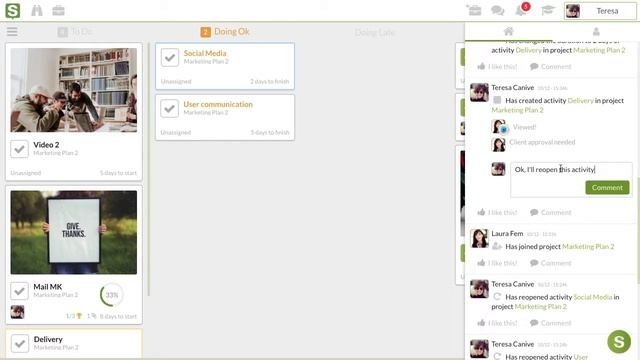 Social Kanban Dashboard for Project Management смотреть онлайн