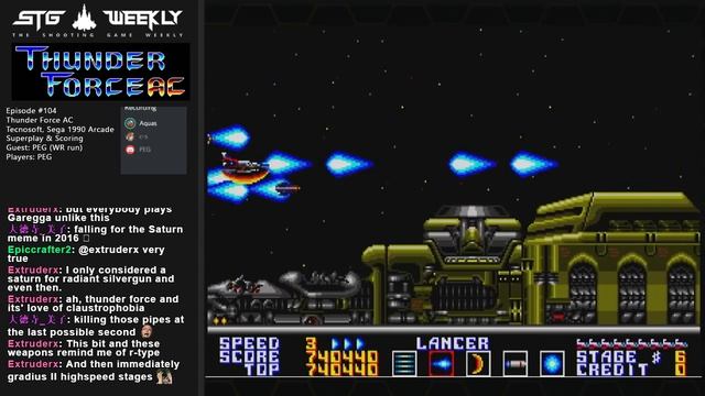STG Weekly #104: Thunder Force AC смотреть онлайн