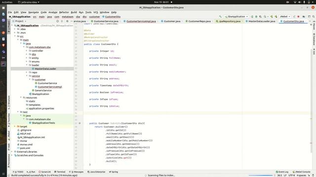 Customer Create | DTO | ENTITY | GENERIC SERVICE смотреть онлайн