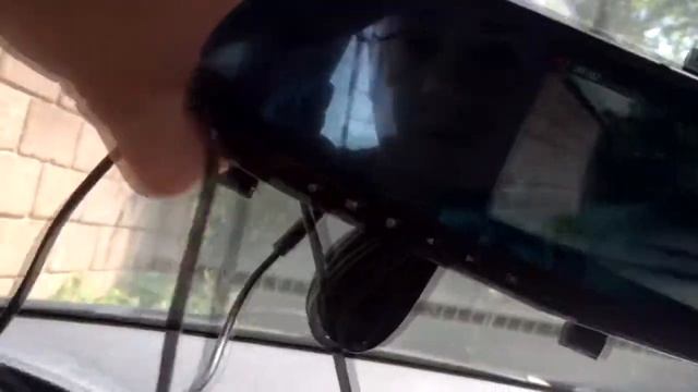 Зеркало с регистратором и камерой заднего вида. смотреть онлайн