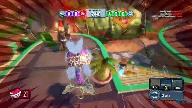 Plants Vs Zombies Garden Warfare - Angry Gnome - Chomper смотреть онлайн
