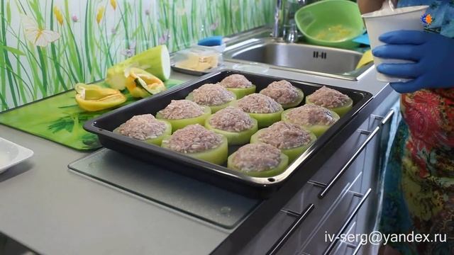 готовим фаршированные кабачки смотреть онлайн