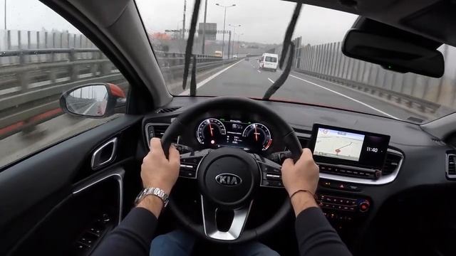 2022 Kia Ceed 1 5 T GDI Test Drive смотреть онлайн