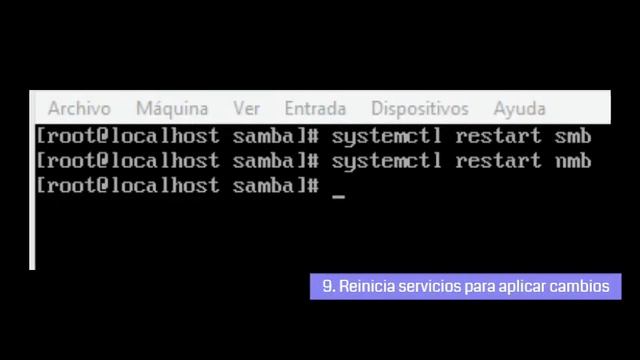 INSTALACIÓN Y CONFIGURACIÓN SAMBA | centOs 8 смотреть онлайн