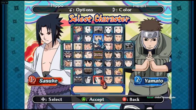 Naruto Clash Of Ninja Revolution 3 Netplay 87 - Hippo Vs Helen Homunculus