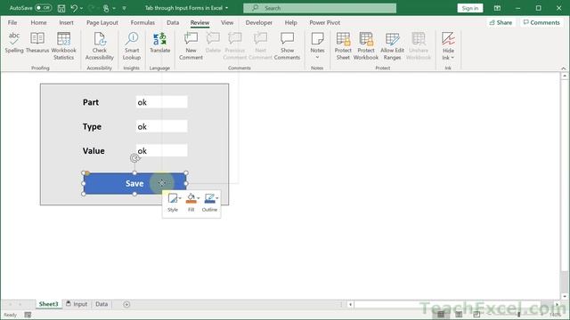 Easily Tab/Enter Through Input Forms in Excel - Faster/Better Forms in Excel смотреть онлайн