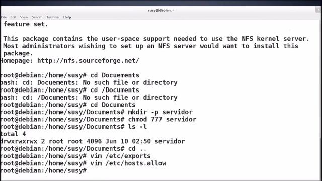 SERVIDOR NFS Y PARTICIONAMIENTO DE DISCO DURO EXTERNO смотреть онлайн