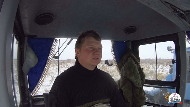 А снега все больше на пахоте зяби у тракторов ХТЗ и МТЗ. смотреть онлайн