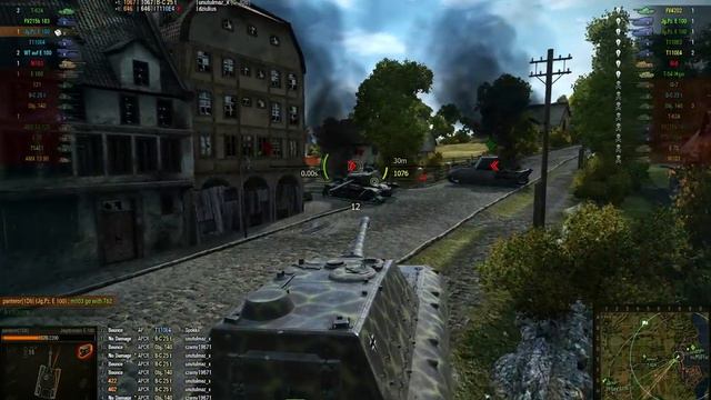 World of Tanks : Jagdpanzer E 100 - Ace Tanker - Replay 003 смотреть онлайн