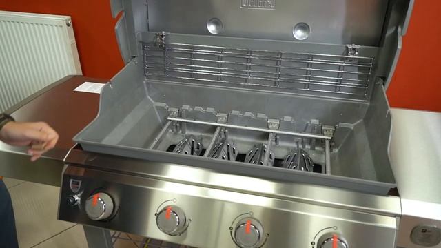 Легендарный газовый гриль от Weber. Genesis II E-410 GBS смотреть онлайн