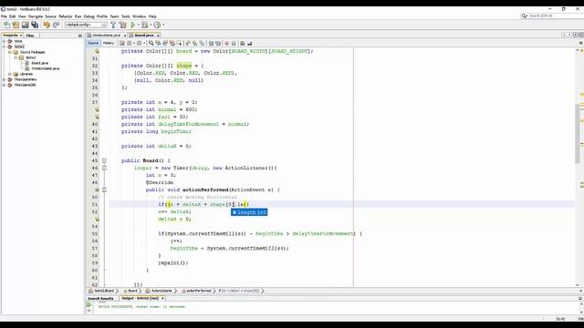 Tetris Game On Java Tutorial - Part 4 смотреть онлайн