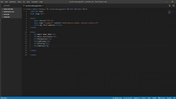 HTML для новичков | HTML Tutorial |#2. Работа с текстом - заголовки, параграф, форматирование текст