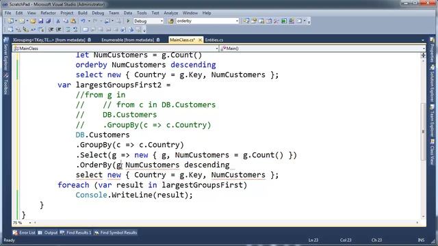 C# LINQ - into Translation смотреть онлайн