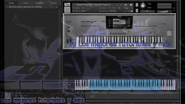SWEET HEAVEN Piano - Yamaha Tyros 5, SAMPLES KONTAKT 5, KONTAKT 6 - by Los mejores tutoriales y más смотреть онлайн