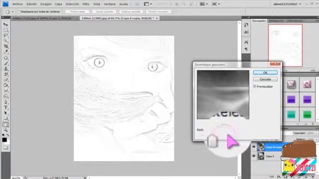 3 Efectos Para tus edicciones en Photoshop Geniales-HolaSoyAndy ♥ B B смотреть онлайн