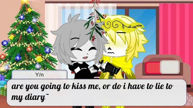 how the sans Au's react with y/n under a mistletoe []read desc pls[] смотреть онлайн
