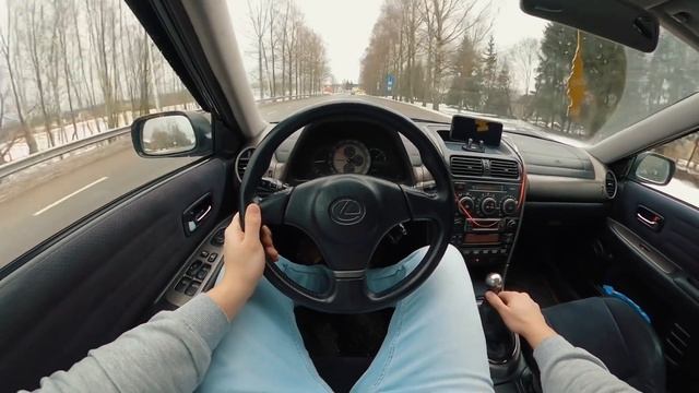 LEXUS IS200/TOYOTA ALTEZZA POV Drive 2.0 MT 1G-Fe