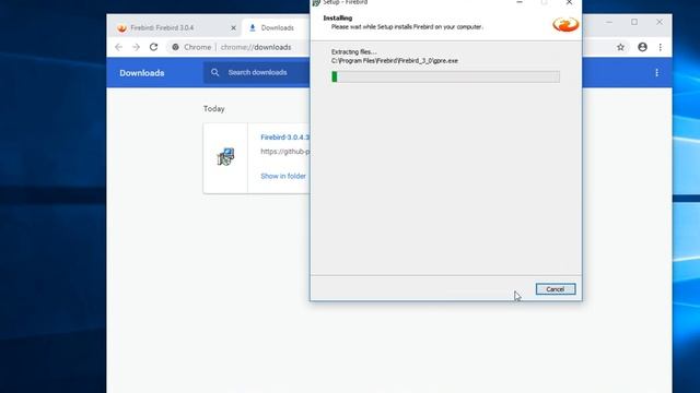 How to install firebird server on windows 10 смотреть онлайн