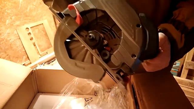 Ручная циркулярная пила. Новая посылка.. Распаковка. смотреть онлайн