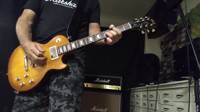 Riff 1028 drop B new Les Paul смотреть онлайн