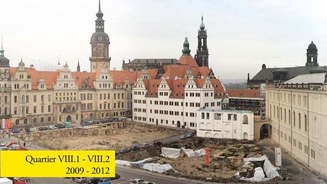 Zeitreise Neumarkt Dresden – der Wiederaufbau von 2005 bis 2019 im Zeitraffer смотреть онлайн