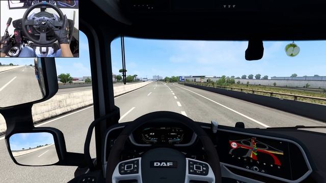 2021 DAF XG - Euro Truck Simulator 2 | Thrustmaster T300RS gameplay смотреть онлайн