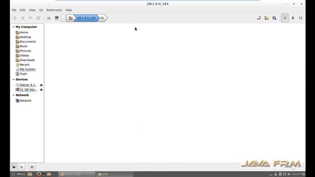 Java 8 (Oracle JDK 1.8) Zip Installation in Debian 8.10 смотреть онлайн