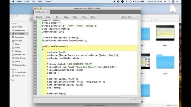 GUI JAVA - Them Save in DATABASE - AND FINALLY JTABLE - PART 1 смотреть онлайн