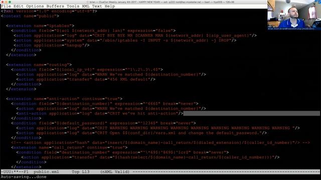ClueCon Weekly - January 4, 2017 - Dialplans From Scratch with Brian West смотреть онлайн
