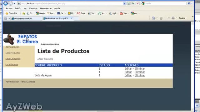Tutorial: Como Hacer Tienda Online En PHP Con Dreamweaver. Capitulo 19